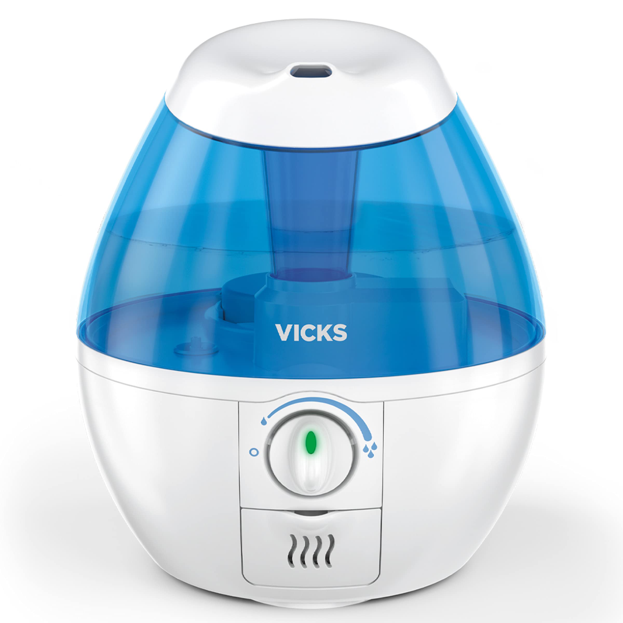Vicks Mini Filter-Free Cool Mist Humidifier, Small Room, .5 Gallon Tank,  Blue V 