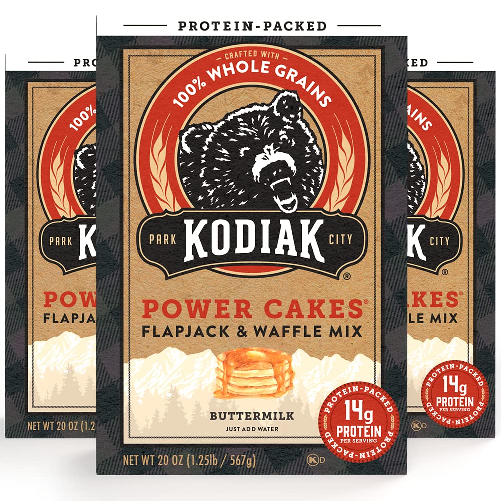Sheet Pan Pancakes From Mix (Kodiak Cakes)