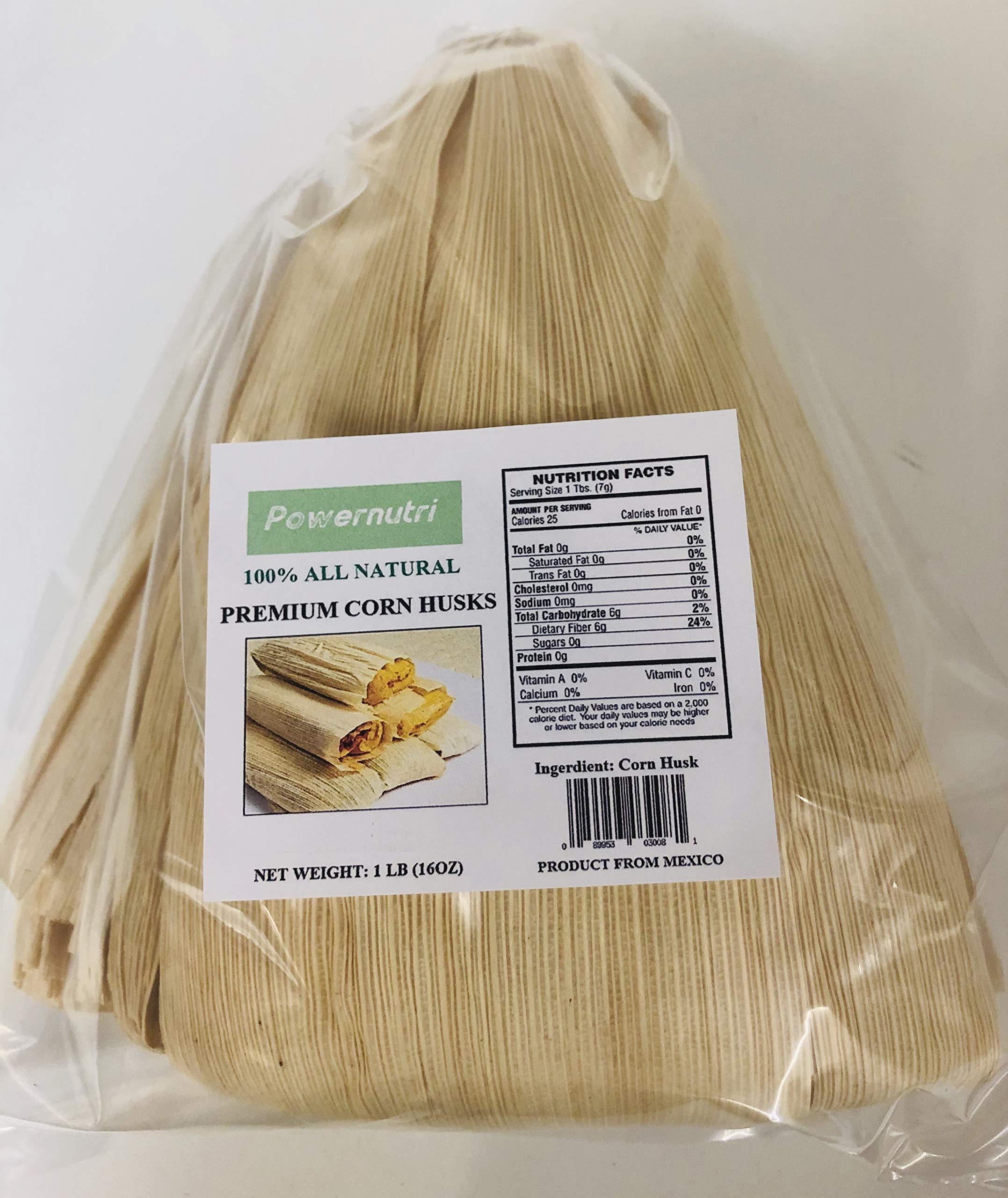 1 LB (16OZ) Corn Husks for Tamales Wrappers,Super Fresh,ALL