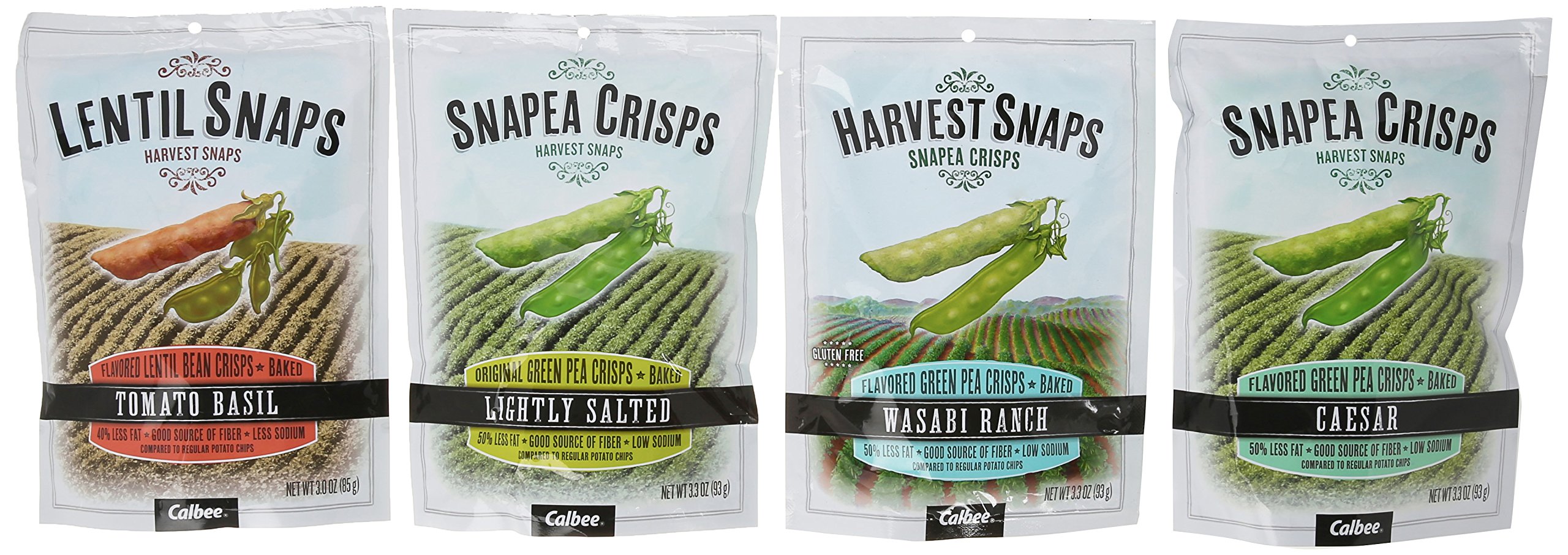 Harvest Snaps Lightly Salted Green Pea Crisps, 14 oz.