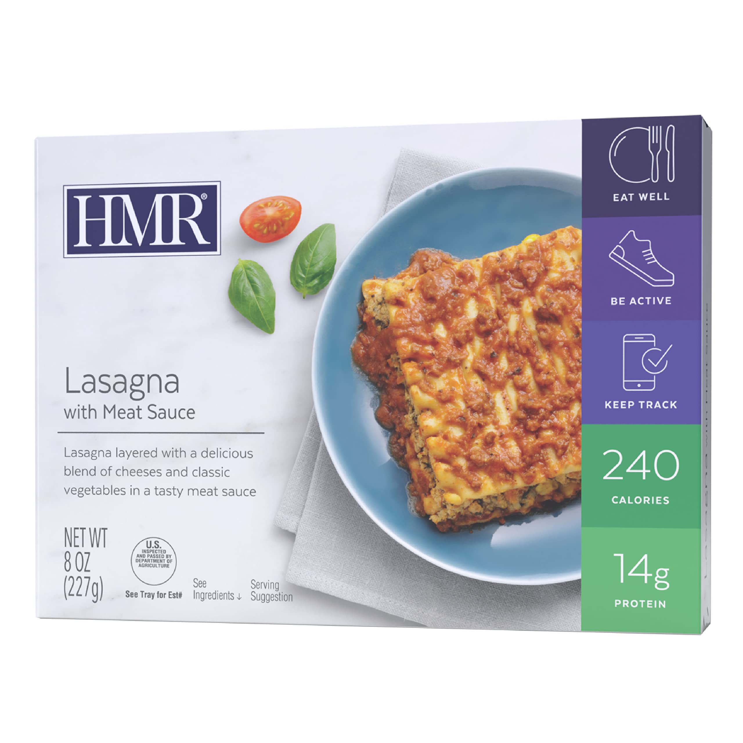 Hmr Lasagna With Meat Sauce Entrée
