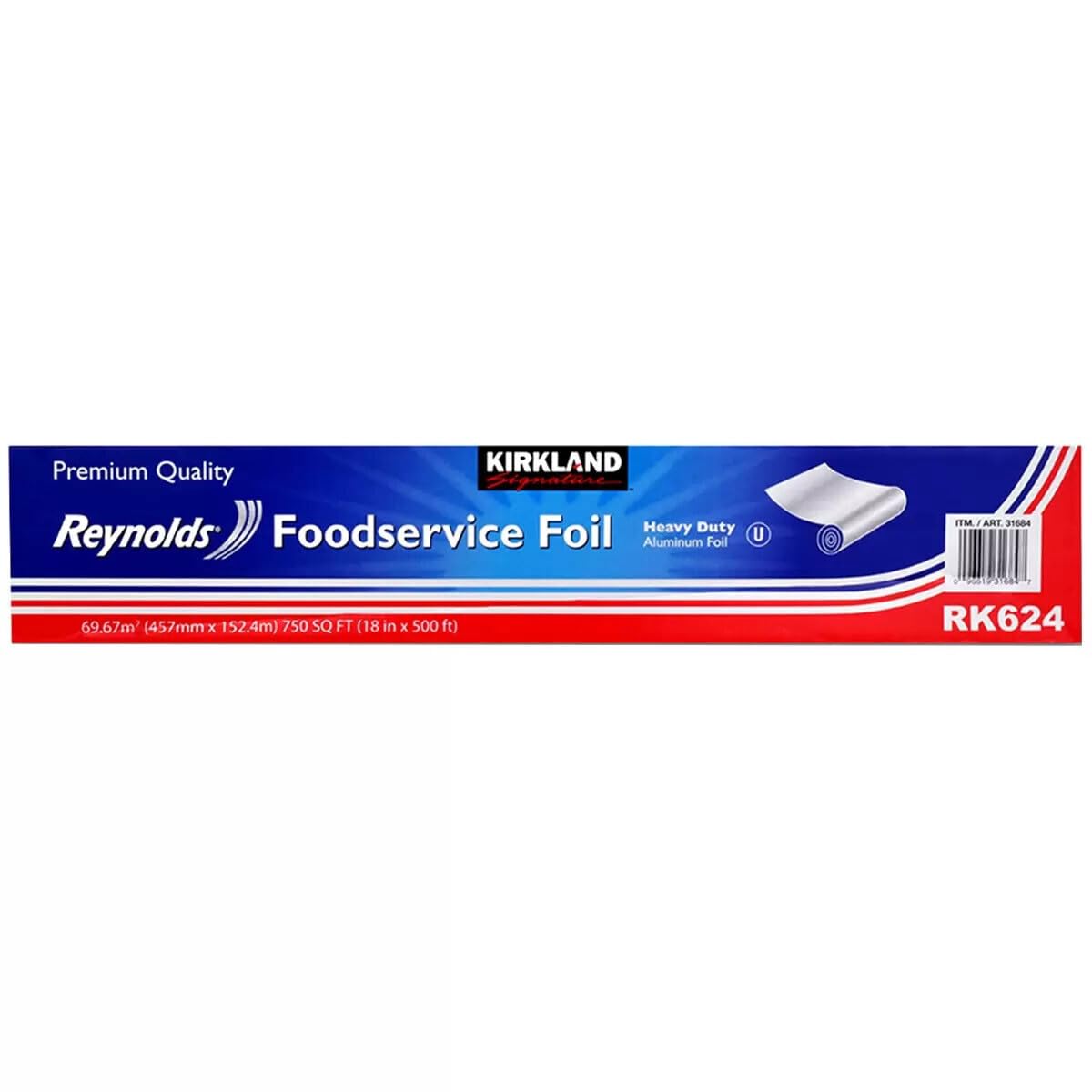 Reynolds Foodservice 18 x 500' Standard Aluminum Foil Roll