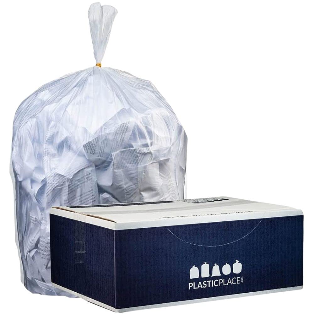 Clear 1 Gallon Trash Bags: 120 Strong Liners for Every Space