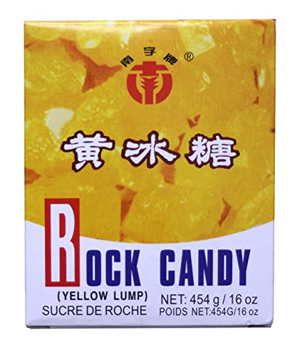 Sucre De Roche (Yellow Lump Rock Candy) - 16oz (Pack of 1) :  Grocery & Gourmet Food
