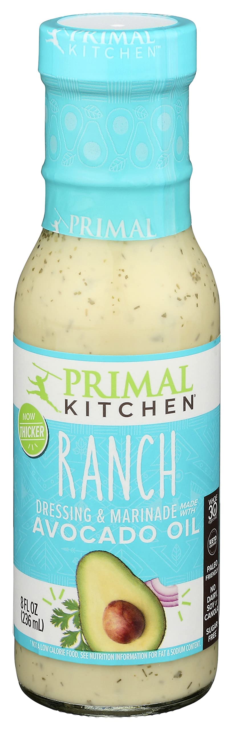 Ranch Salad Dressing & Marinade Made with Avocado Oil, Whole30