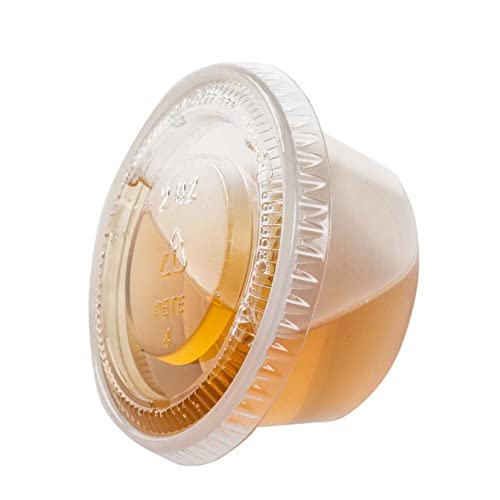 Pantry Value [200 Sets - 2 oz.] Jello Shot Cups with Lids, Small