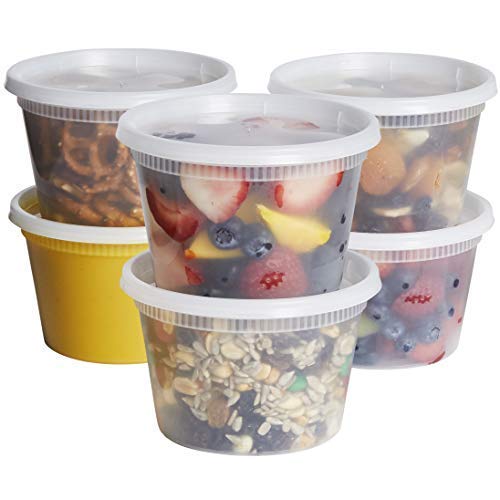 1pc Food Storage Containers With Lids Plastic Airtight Deli Food