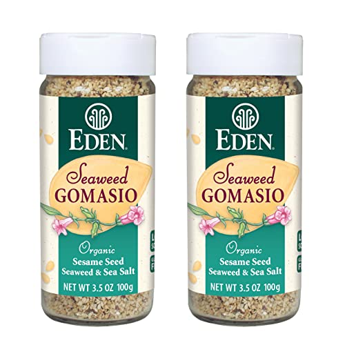 Eden Seaweed Gomasio, Sesame Salt, Organic Sesame Seeds, Sea Salt