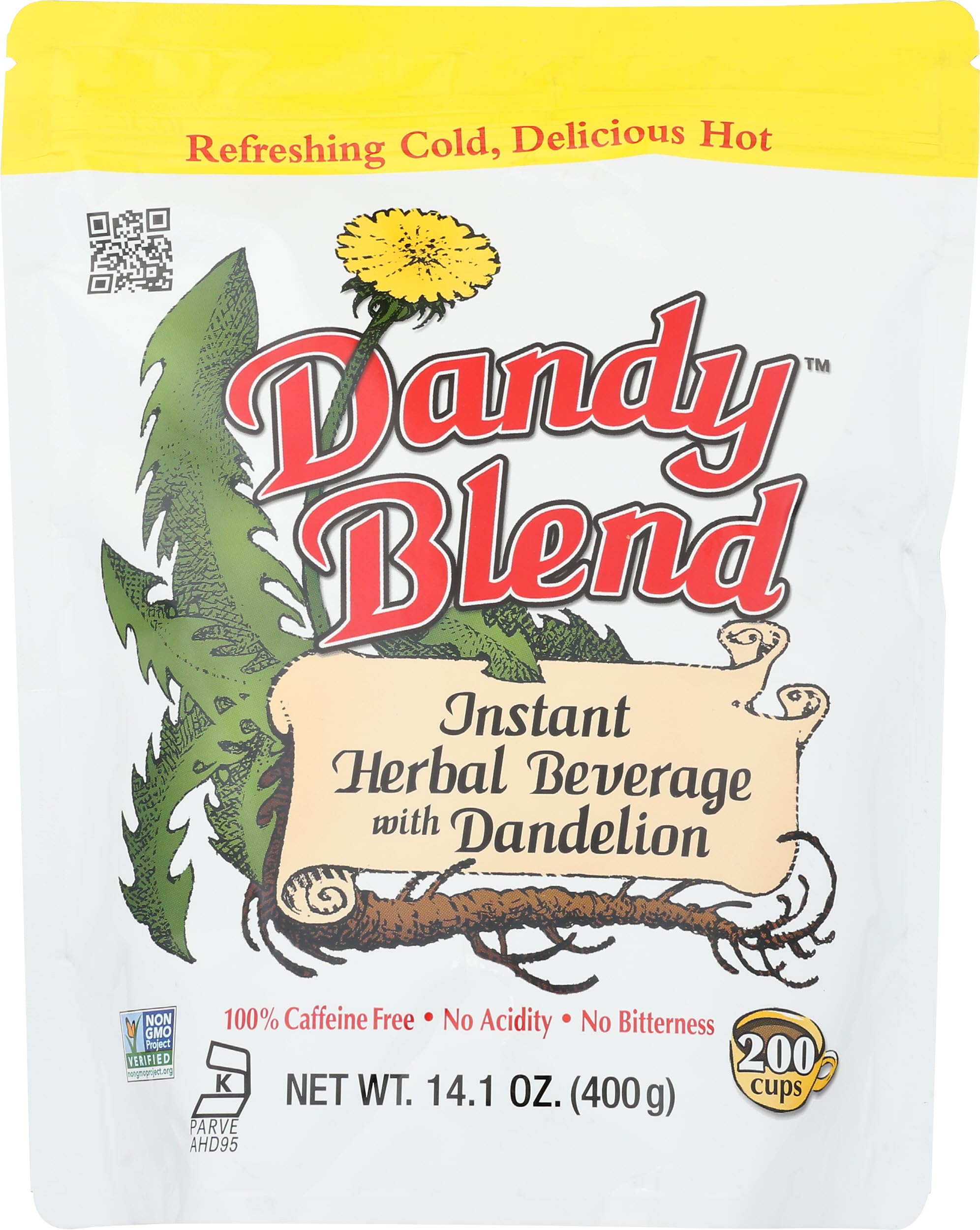 Dandy Blend Instant Herbal Beverage with Dandelion, 14.1 oz
