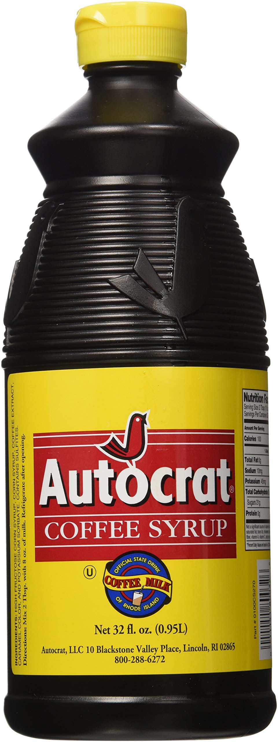 Autocrat Coffee Syrup, 32 oz 32 Fl Oz (Pack of 1) 